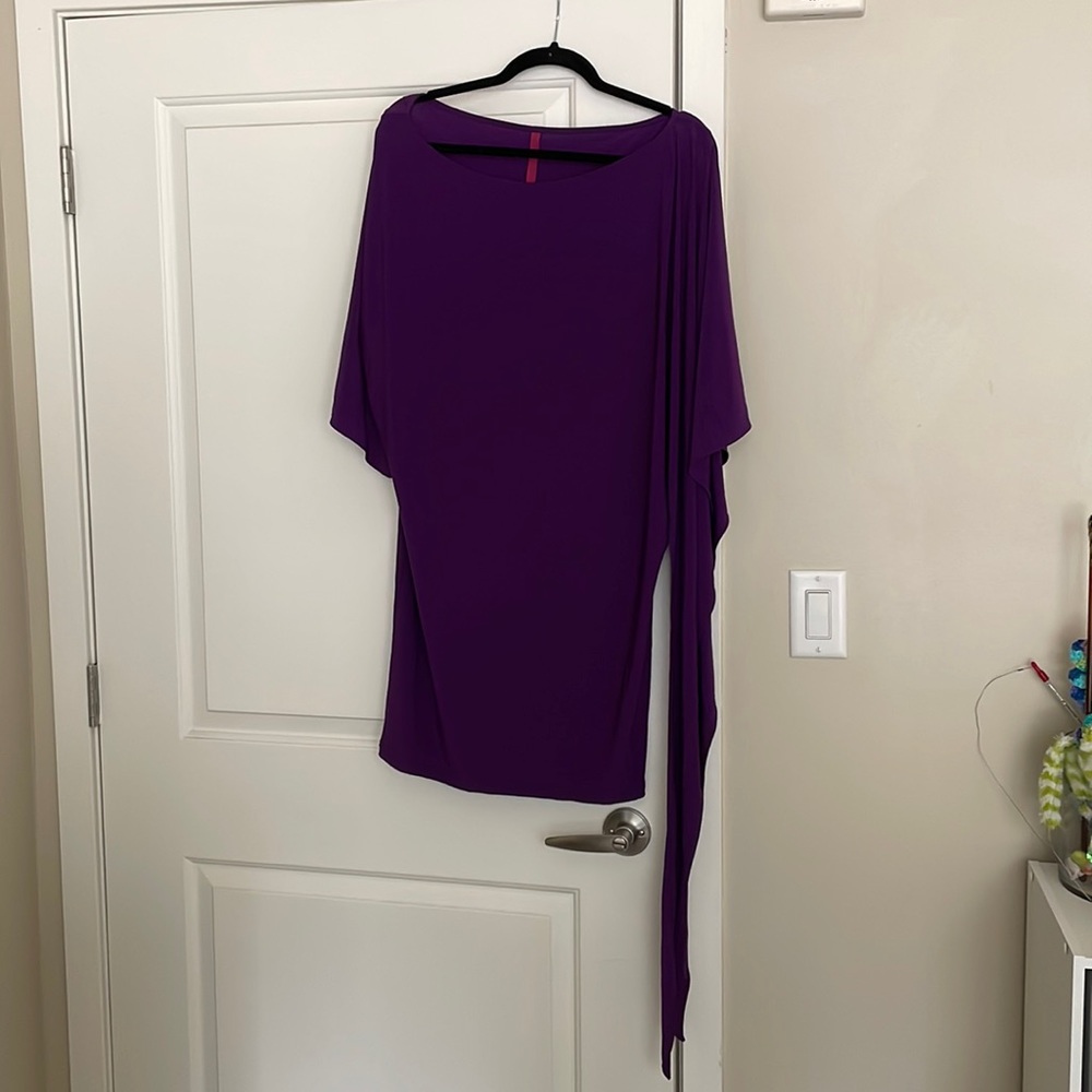 LIKE NEW Abi Ferrin Signature 5 Way dress in purple